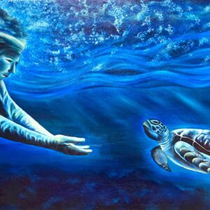 Turtle is symbol of the Mother Earth. Turtle reminds us that we never alone that earth is our mother that she loves us. Spkeaks Protected and provided every day